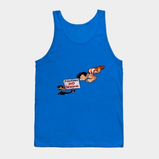 Positively No Swimming Tank Top